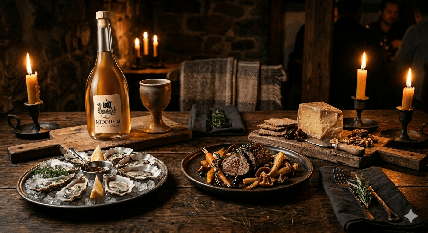 Hydromel et gastronomie : des accords inattendus